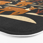Wild Wood Deer Bath Mat Gallery Image 3