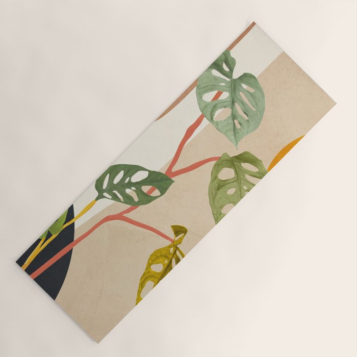 Monstera Obliqua 01 Yoga Mat Gallery Image 1