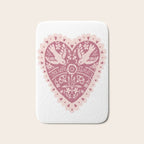 Handmade Valentines heart Bath Mat Gallery Image 1