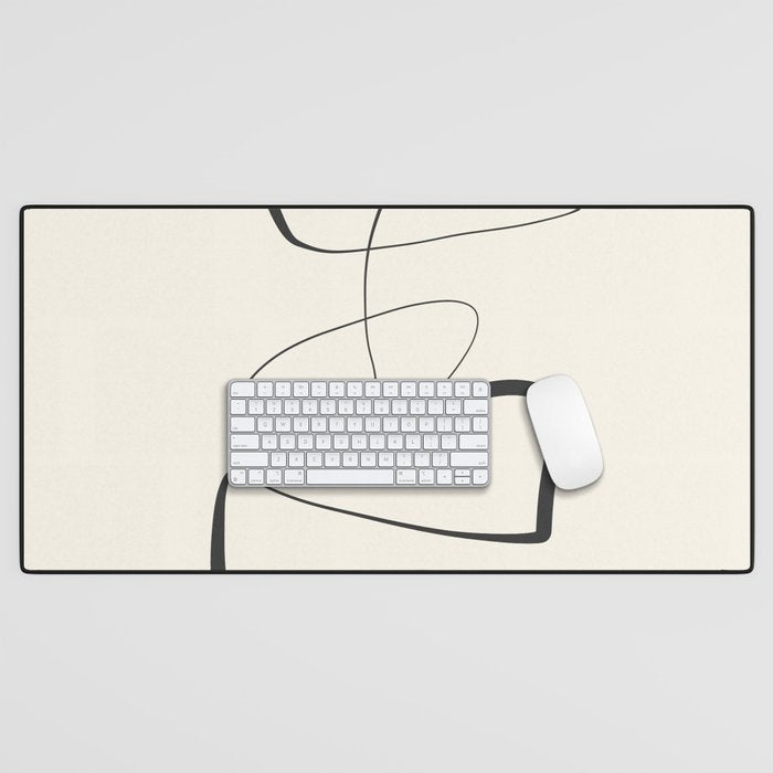 Abstract line art 84 Desk Mat Gallery Image 1