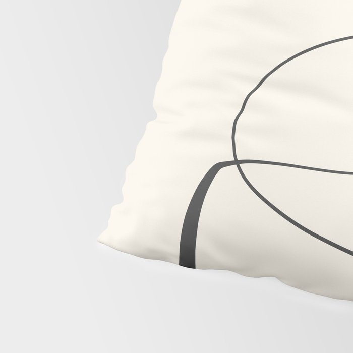 Abstract line art 84 Pillow Sham Gallery Image 4