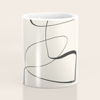 Abstract line art 84 Coffee Mug Gallery Image 4