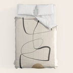 Abstract line art 84 Comforter Gallery Image 6