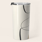 Abstract line art 84 Travel Mug Gallery Image 3