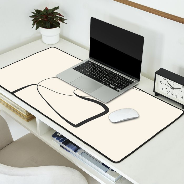 Abstract line art 84 Desk Mat Gallery Image 2