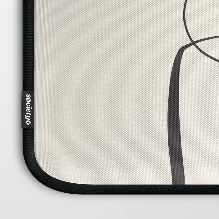 Abstract line art 84 Laptop Sleeve Gallery Image 3