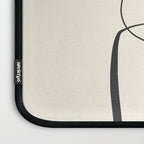 Abstract line art 84 Laptop Sleeve Gallery Image 3