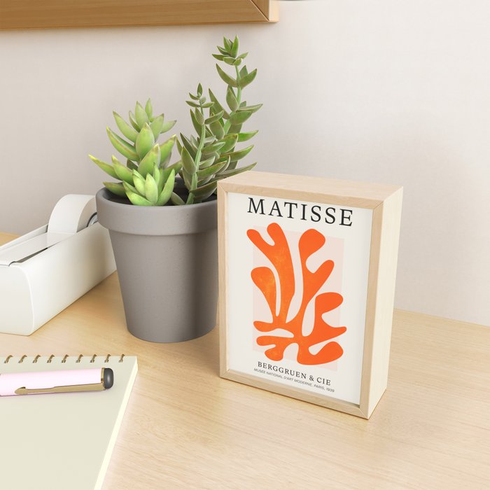 Flamingo: Matisse Color Series IV | Mid-Century Edition Mini Art Print Gallery Image 2