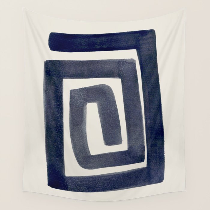 Blue Secret Wall Tapestry Gallery Image 1