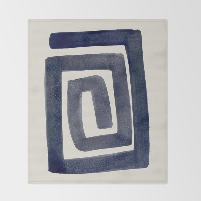 Blue Secret Throw Blanket Gallery Image 2
