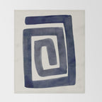 Blue Secret Throw Blanket Gallery Image 2
