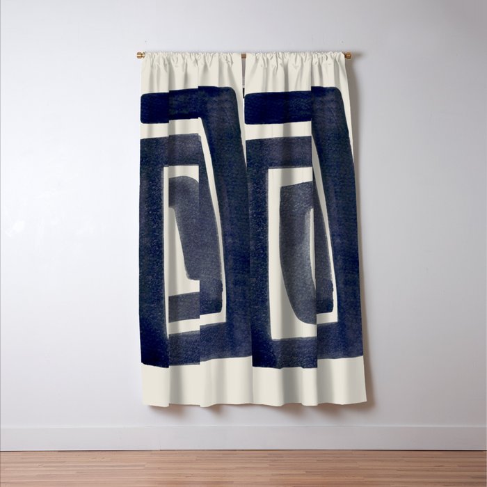 Blue Secret Window Curtain Gallery Image 3