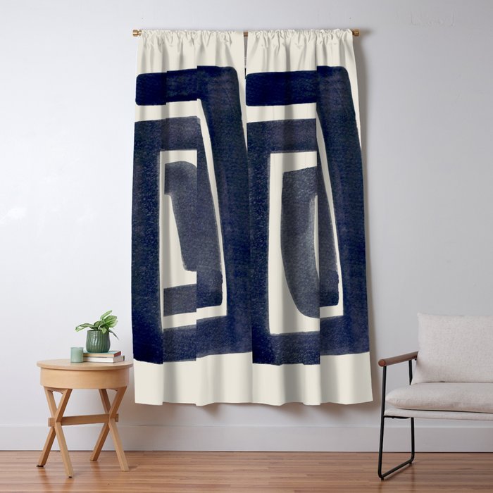 Blue Secret Window Curtain Gallery Image 5