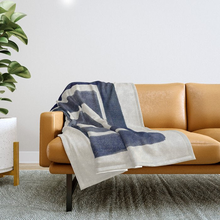 Blue Secret Throw Blanket Gallery Image 1