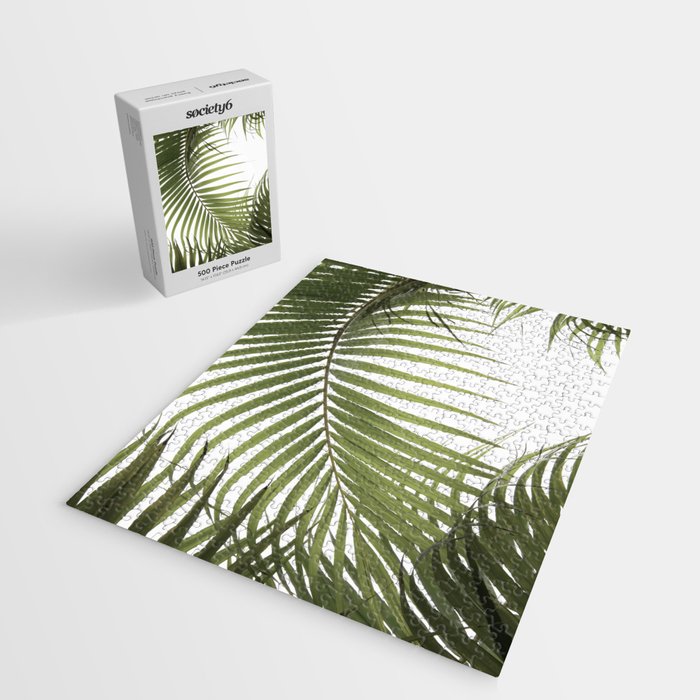 Palm Leaves Photo 01 Jigsaw Puzzle Gallery Image 2