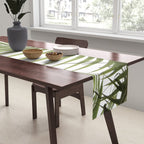 Palm Leaves Photo 01 Table Runner Gallery Image 2