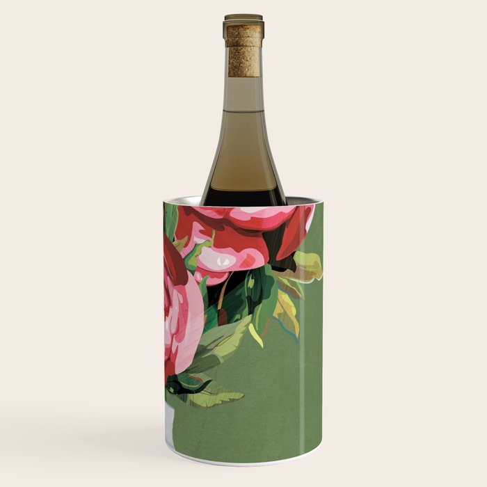 Vase of Flowers 1 Wine Chiller Gallery Image 3