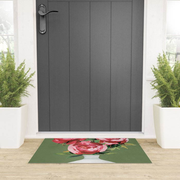 Vase of Flowers 1 Welcome Mat Gallery Image 3