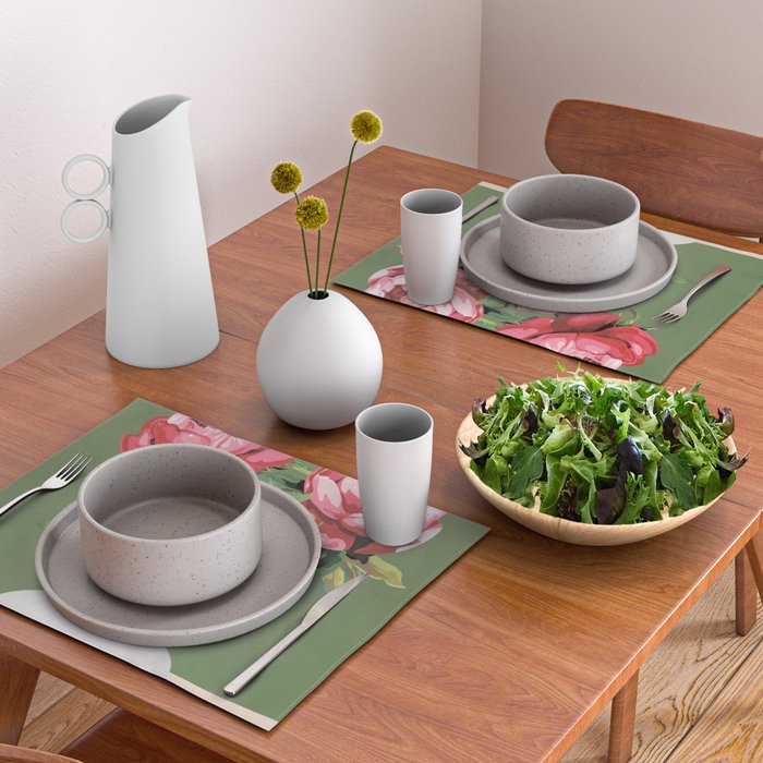 Vase of Flowers 1 Placemat Gallery Image 2