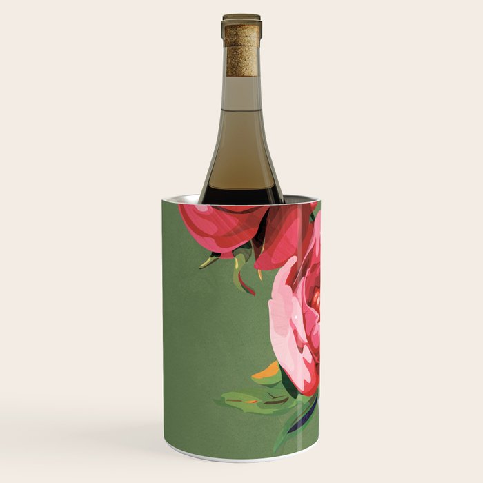 Vase of Flowers 1 Wine Chiller Gallery Image 2