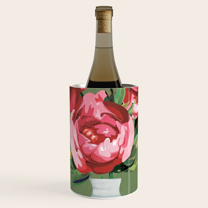 Vase of Flowers 1 Wine Chiller Gallery Image 1