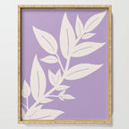 Leaves Purple Serving Tray Gallery Image 1