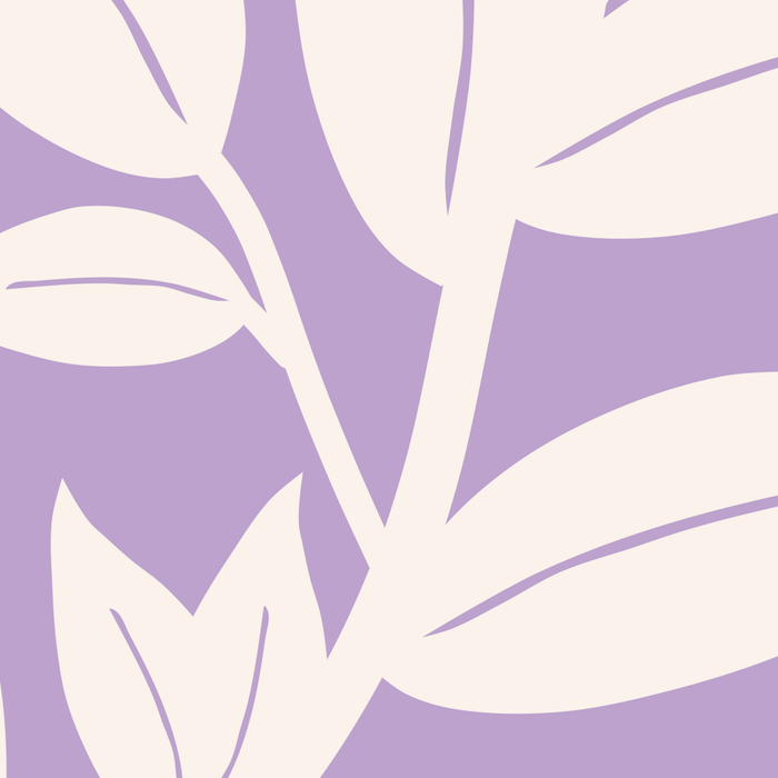 Leaves Purple Coffee Mug Gallery Image 2