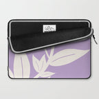 Leaves Purple Laptop Sleeve Gallery Image 2
