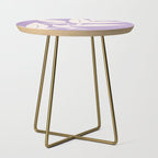 Leaves Purple Side Table Gallery Image 1