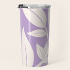 Leaves Purple Travel Mug Gallery Image 3