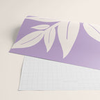Leaves Purple Wrapping Paper Gallery Image 2