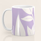 Leaves Purple Coffee Mug Gallery Image 3