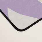 Leaves Purple Desk Mat Gallery Image 4