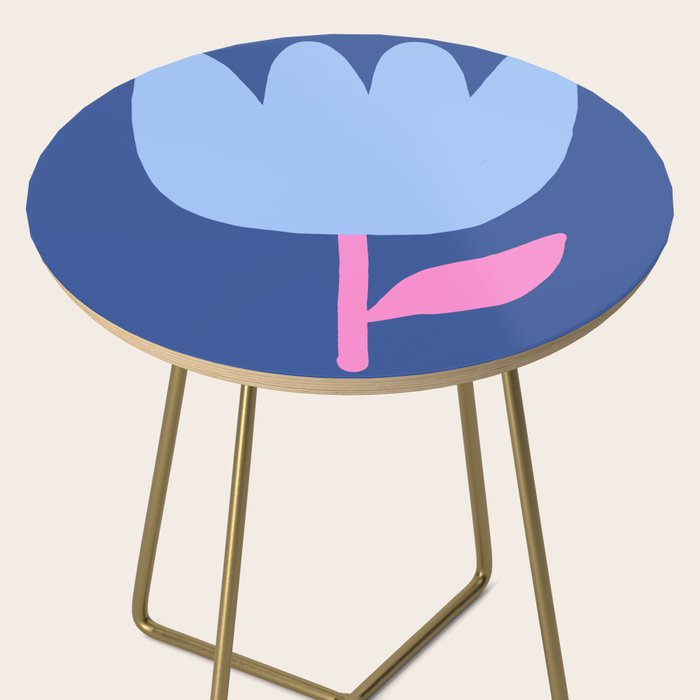 Happy Tulip - blue pink Side Table Gallery Image 2