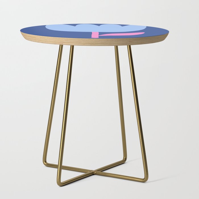 Happy Tulip - blue pink Side Table Gallery Image 1
