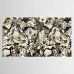 Christmas Vintage Floral Tablecloth Gallery Image 2