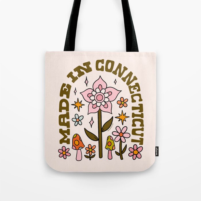 Made In Connecticut Tote Bag Gallery Image 1