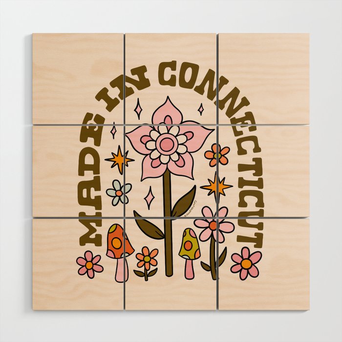 Made In Connecticut Wood Wall Art Gallery Image 1