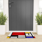 Piet Mondrian - Composition with Red, Yellow, and Blue 1942 Artwork Welcome Mat Gallery Image 3
