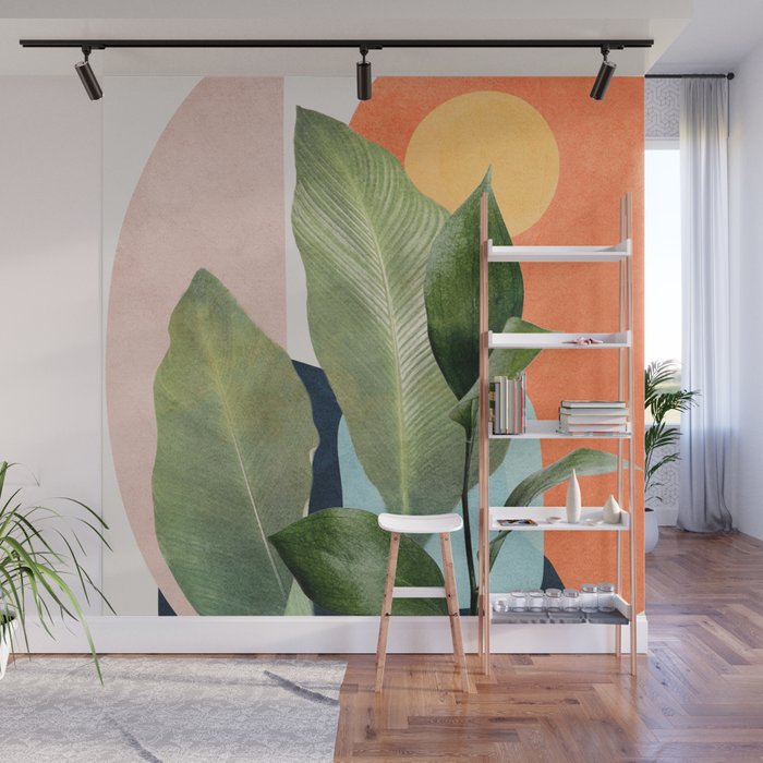 Nature Geometry VII Wall Mural Gallery Image 1