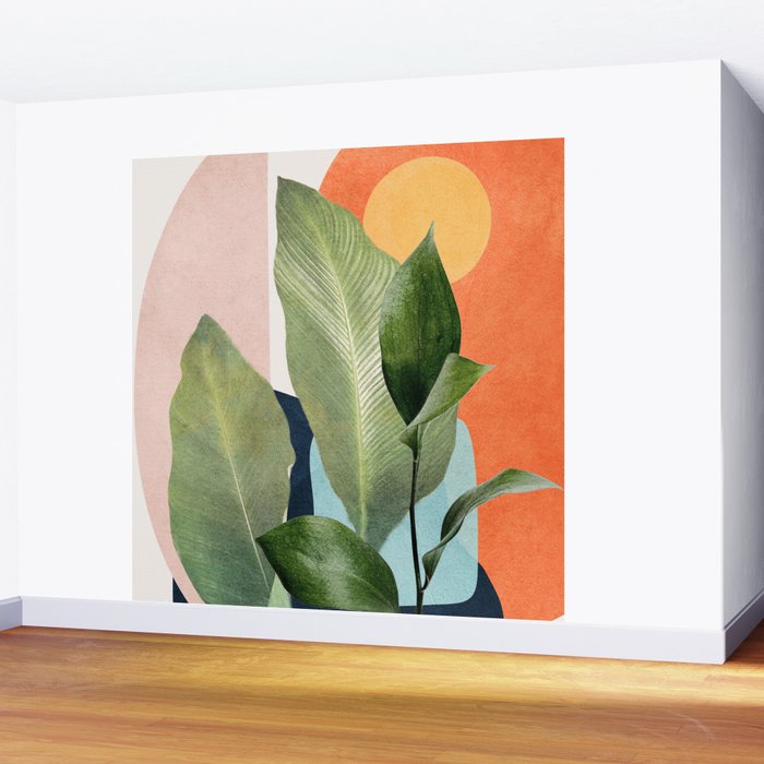 Nature Geometry VII Wall Mural Gallery Image 2