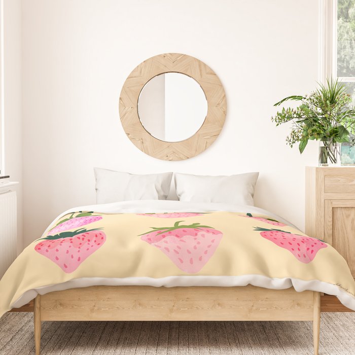 Strawberry Dreams Duvet Cover Gallery Image 3