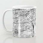 Prague White Map Coffee Mug Gallery Image 3