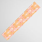 Rectangular Color Blocks In Soft Pastel Tones Table Runner Gallery Image 3
