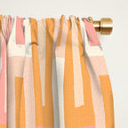 Rectangular Color Blocks In Soft Pastel Tones Window Curtain Gallery Image 2