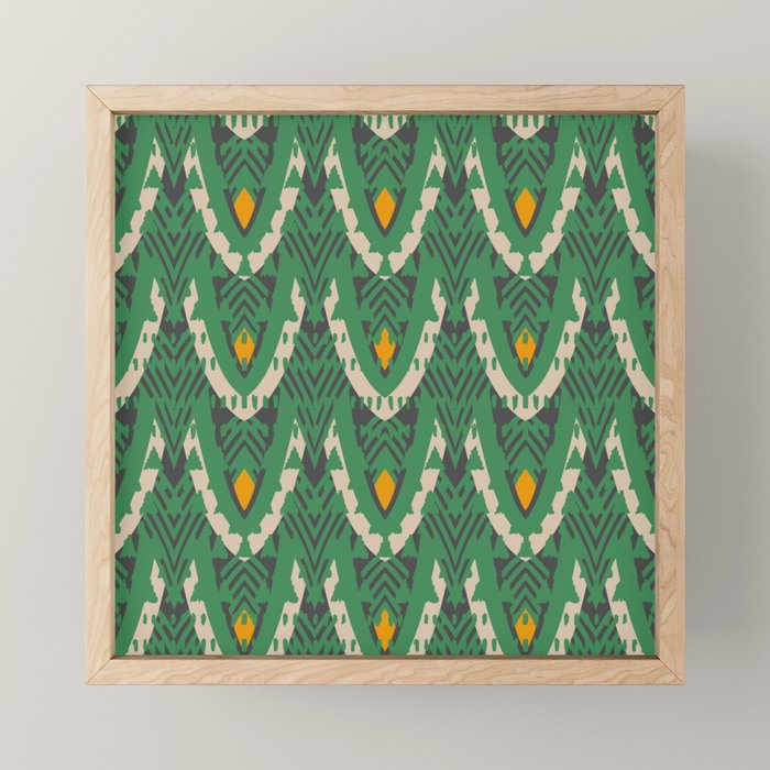 BENGAL MAYA GEO Mini Art Print Gallery Image 1