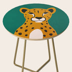 The Stare: Marigold Cheetah Side Table Gallery Image 2