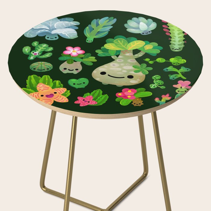 Baby succulent 4 - dark Side Table Gallery Image 2