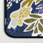 cosmopolitan flowers navy blue Laptop Sleeve Gallery Image 3