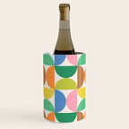 Mid Century Modern Shapes - Multi Color Wine Chiller Gallery Image 3